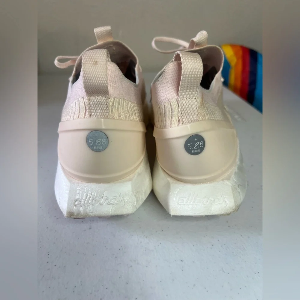 allbirds tree flyer 2 Sneakers Shoes Women’s Size 10 Pale Pink Comfort Walking - Picture 8 of 8
